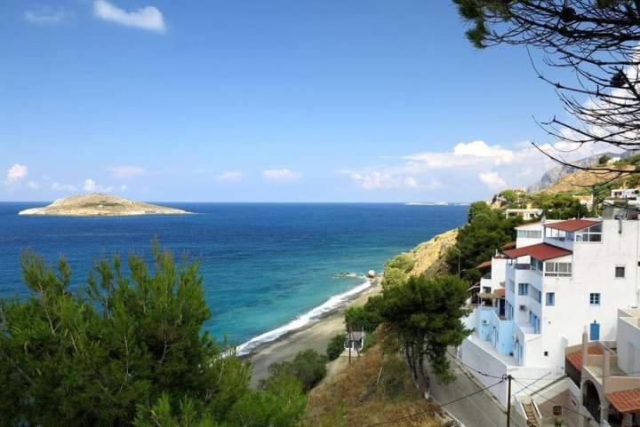 Kalymnos Platy Gialos Mousellis Makis Apartments Panormos  Bagian luar foto
